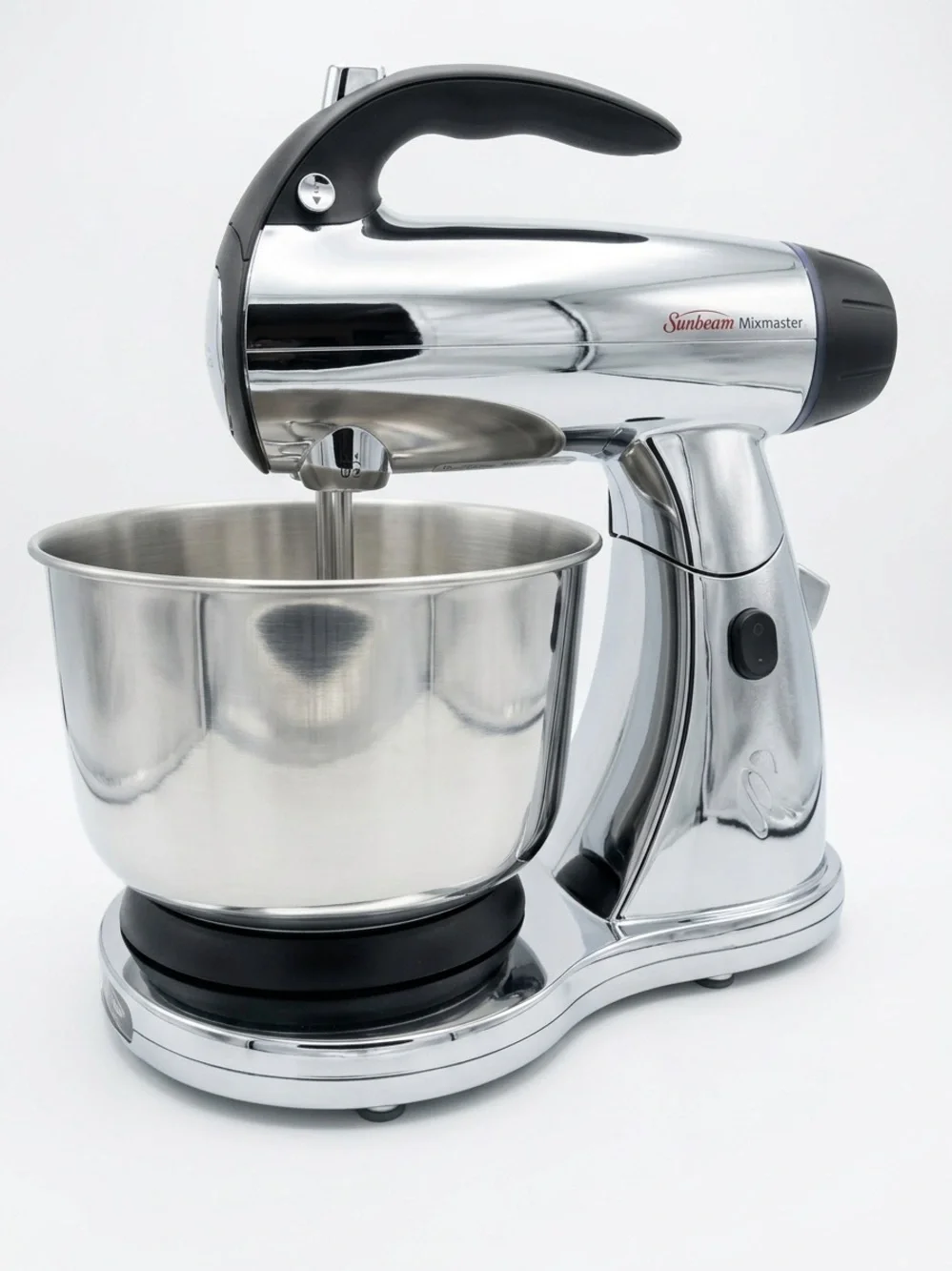 Sunbeam Mixmaster Chrome Stand Mixer - Chrome & Black